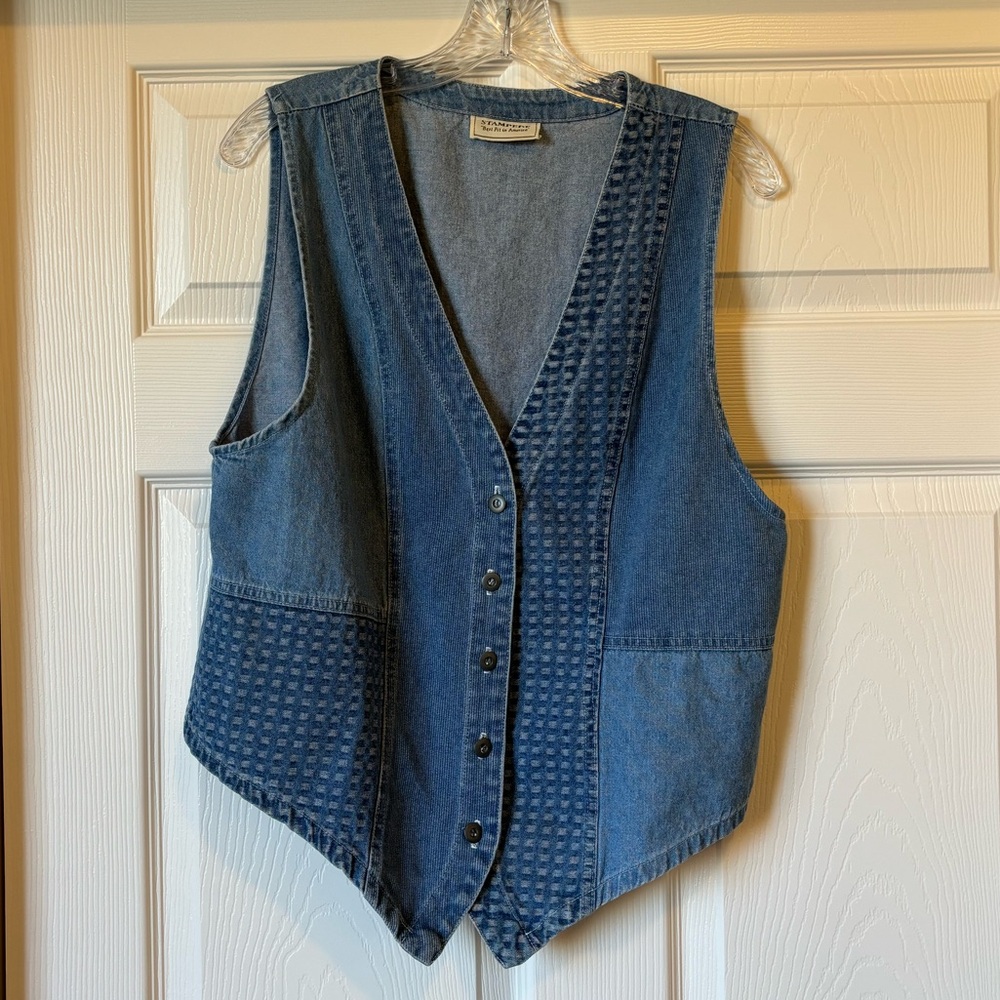 Vintage Denim Vest